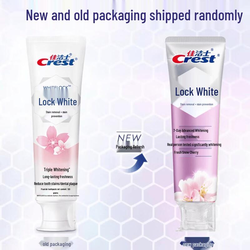 Crest Fragrance Lock Whitening Toothpaste