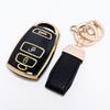 Auto Protector Keychain For Kia Grand Carnival Sedona Tpu Car Remote Keyless Shell Fob Holder Car Key Case Cover Accessories
