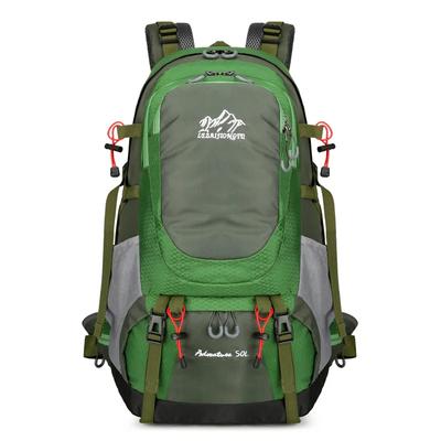50L Camping Rucksäcke Wasserdichte Wandertaschen Multi Taschen Bergsteigen Rucksack Große Kapazität Sport Trekking Rucksack
