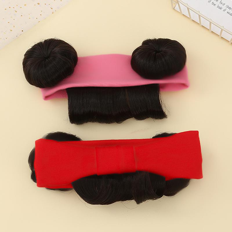 Girl Baby Children'S Fake Bangs Wig Hairband Bangs Chignons Daily Wear Bangs Cosplay Hairpieces Accessories