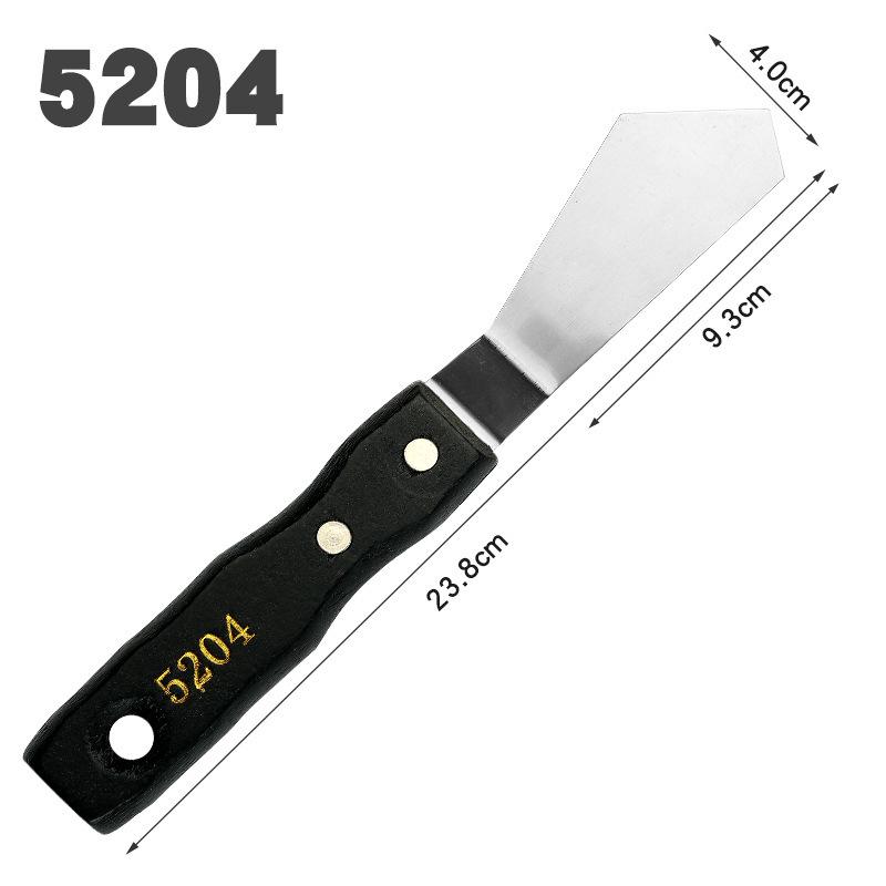 Stainless Steel Art Scraper Knife for Oil Painting and Gouache Pigment