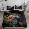Dash Leopard Bettwäsche-Set King Queen Doppelbett Voll-Doppelbett Einzelbett Größe Weiches Bettwäsche-Set