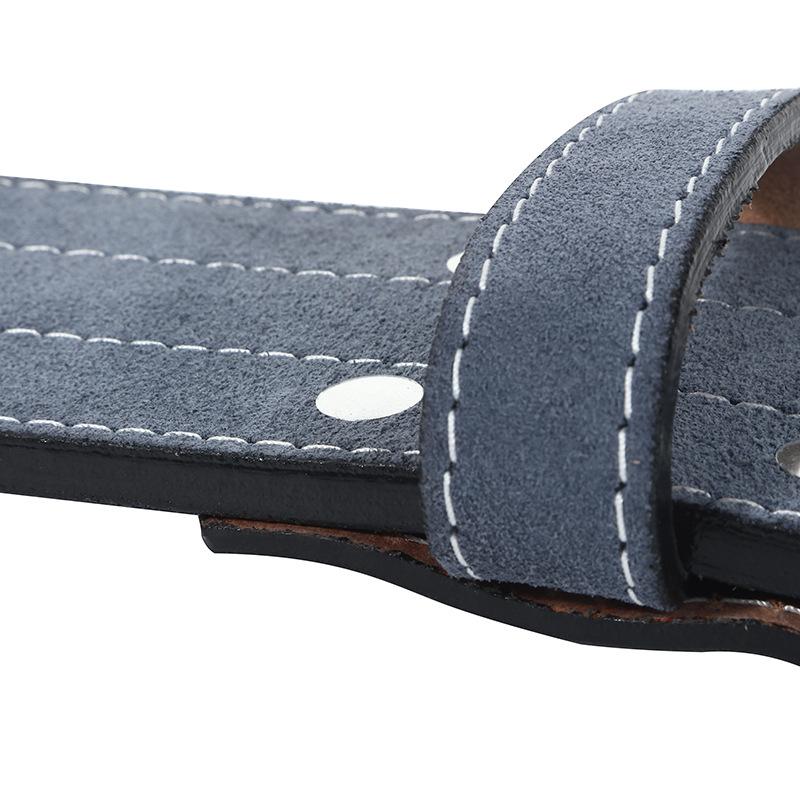 Kraft-Fitness-Gewichthebergürtel, tiefe Kniebeuge, hartes Ziehen, Kraftheben, Taillenschutz, Sporthebel und Protektoren aus Rindsleder zum Gewichtheben