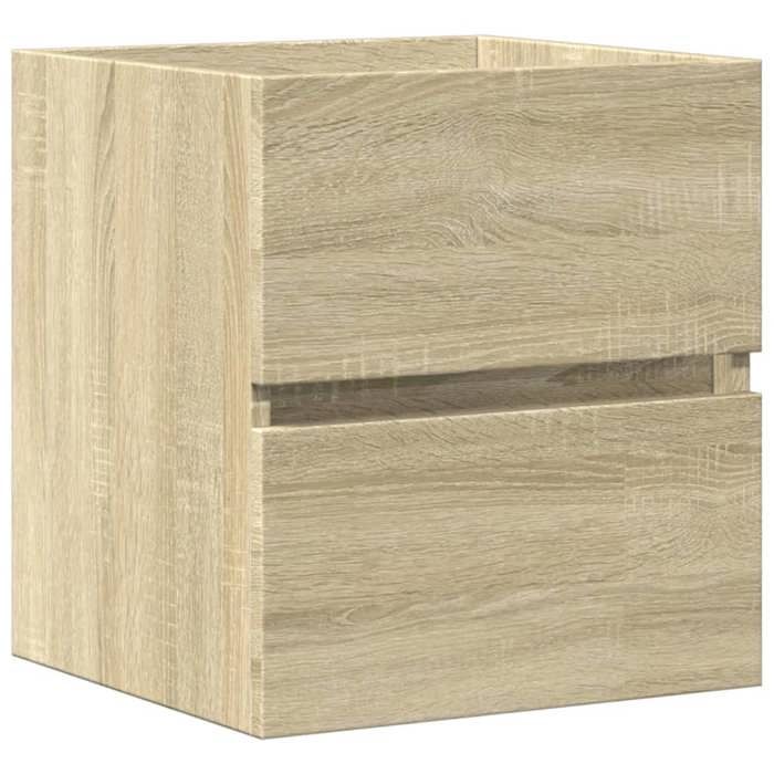 VidaXL Sink Cabinet Sonoma Oak 41x38.5x45 Cm Engineered Wood 856236