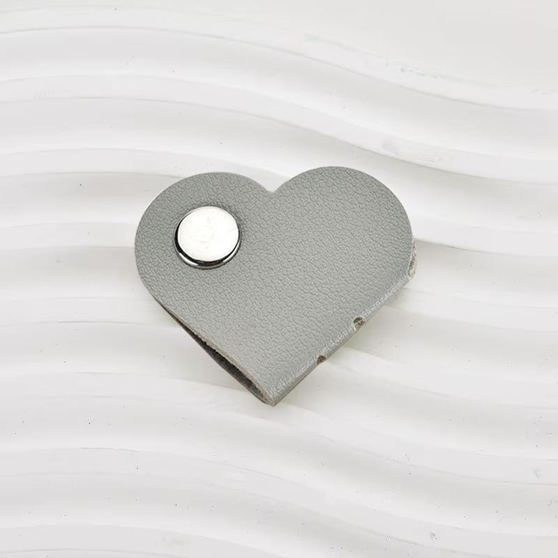 Mini Heart Shape Cable Organizer Vintage Earphone Wire Data Line Clips Cable Winder Tie Cable Management Cord Organizer Office