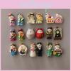 Cat Magnet Fridge Sticker With Strong Magnetic Diy Decor For Kitchen Organization