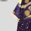 INCERUN Summer Men Short Sleeve Printing Hawaii Casual Loose T-Shirts