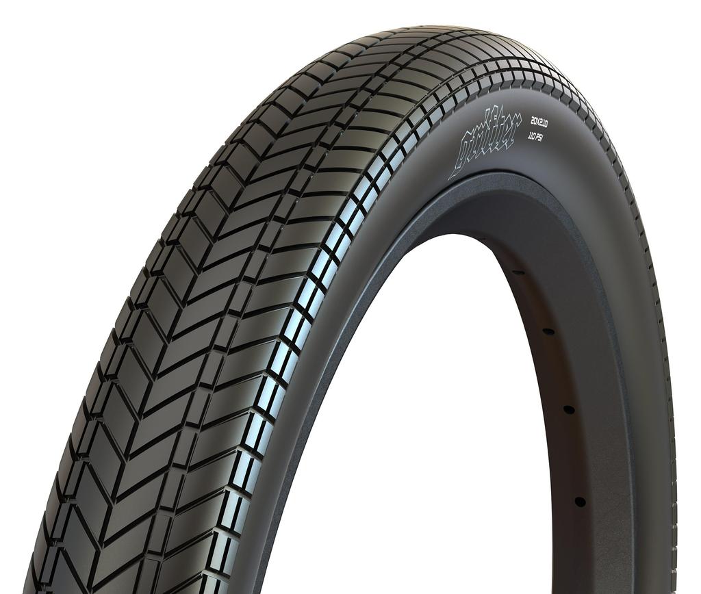 MAXXIS Grifter - Dual Compound - 20" - 2-Ply, EXO - Freestyle BMX Tire, Size 20x2.40 - 2-Ply.