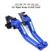 For Kymco XCITING 250 300 500 400 DOWNTOWN 200/300/350 Motorcycle Accessories Short Brake Clutch Levers Adjustable Handle Set