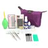Professional False Eyelash Extension Make Up Set Kit Semi Permanent Make Up Individual Eyelash Extensions Curl Glue Tool Sets with Bag 16 In 1