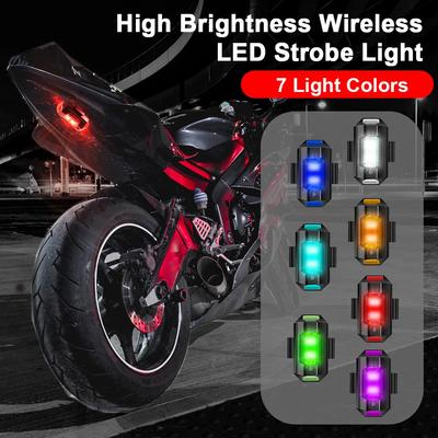 Universal Vehicle Safety Light Waterproof LED Flasher Multi-Color Emergency Beacon