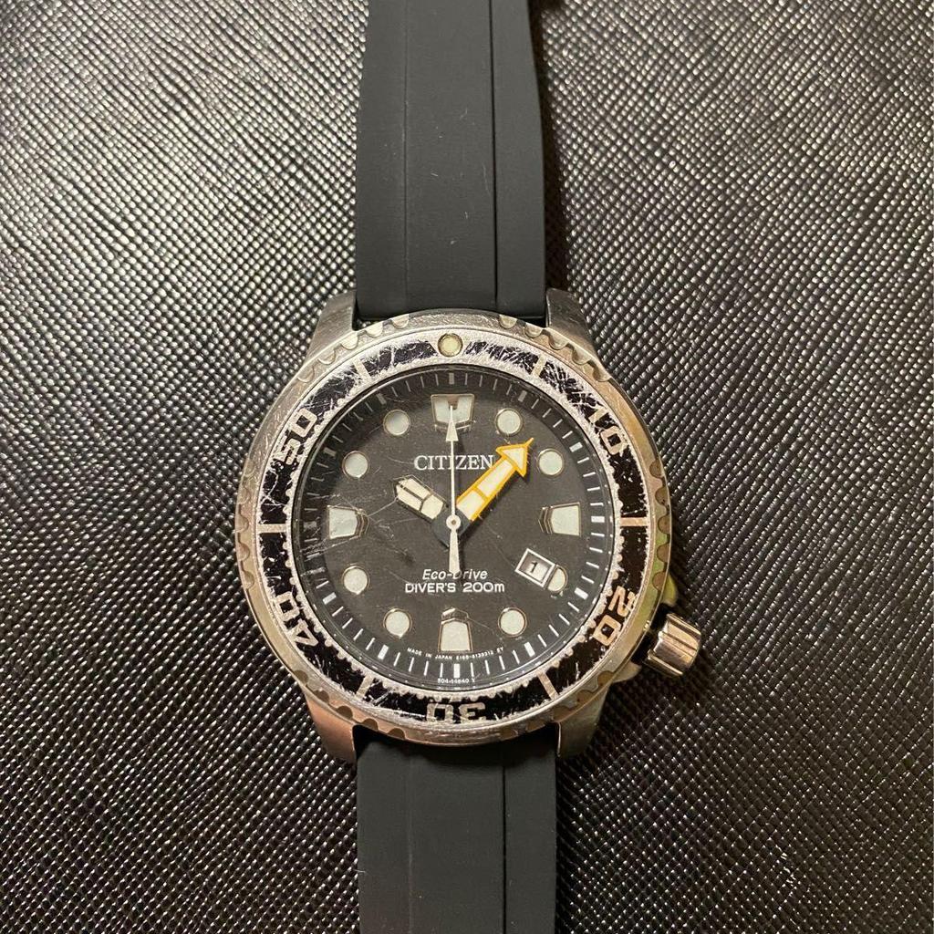 Used Citizen Promaster Eco Drive PROMASTER CITIZEN BN0156-05E E168-S100623