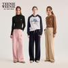 Teenie Weenie Women's Retro Chenille Straight Leg Sweatpants