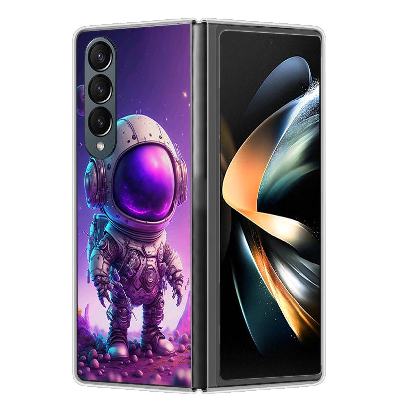 For Samsung Z Fold 4 Case ZFold 5 4 5G Hard Transparent Phone Cover For Samsung Galaxy Z Fold4 Fold5 Shockproof Bumper Fundas