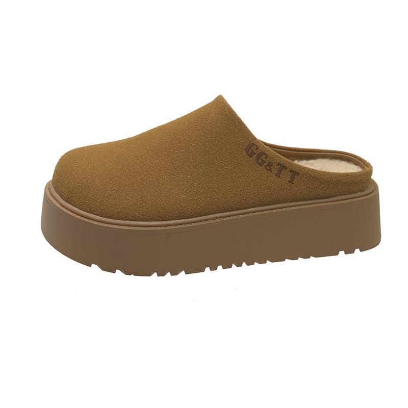 Fashion Nice Winter Women Slippers Ladies Slip on Platform Waterproof Slipper Female Outdoor Nice Shoes Woman Candy Color Shoe