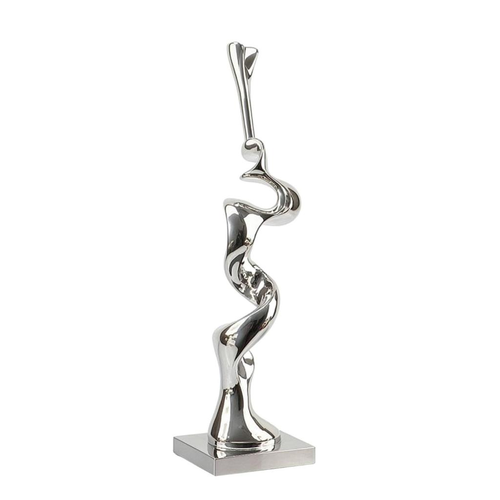 Abstract Sculpture Artistic Tabletop Ornament Elegant for Living Room, Bookshelf