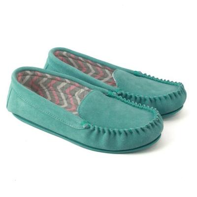 Womens/Ladies Ffion Suede Loafers