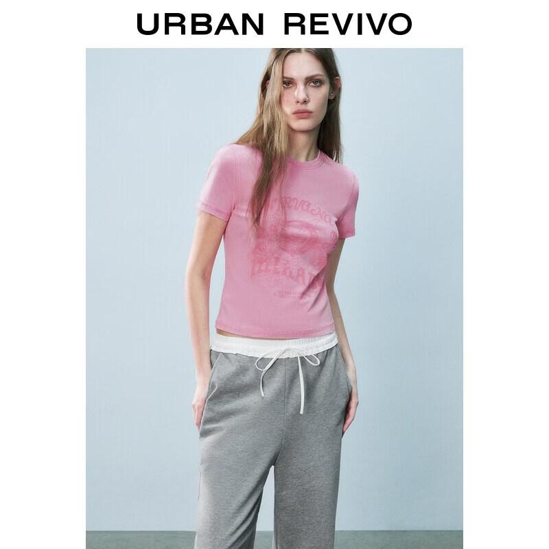 UR2026 Women's Distressed Graphic T-Shirt