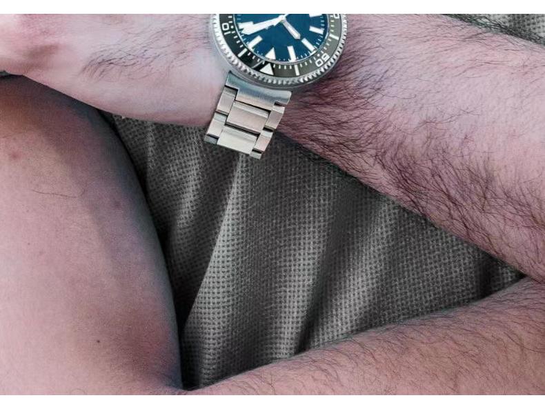 Men's Stainless Steel Automatic Waterproof Sport Watch with Luminous Dial - Fashion Business Brand.