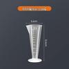 Hengzhi Large-Capacity Food-Grade Plastic Measuring Cup for Milk Tea