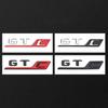 3D ABS GTR GTS GTC Logo Letter Rear Trunk Decal Emblem Badge Sticker For GT R S C GT43 GT63 C190  Car Accessories
