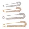 Women Brooch Pin Sweater Shawl Clip Rhinestone Safety Pin Dress Shirt Clip Brooch for Cardigans Scarves