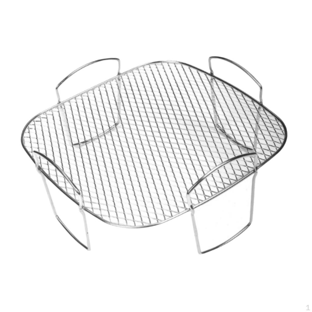 Air Fryer Rack Drain Kabob Cooling Multi-layer 304 Stainless Steel Potato