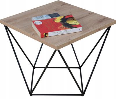 Stolik Druciany 2K40 Czarny Dąb Artisan