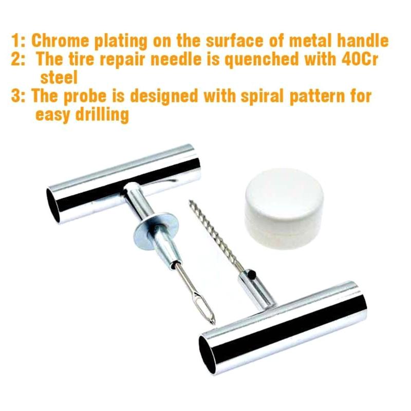 Efficient Car Tyre Repair Set Car Punctured Tyre Repair Set Emergency Fixing Set