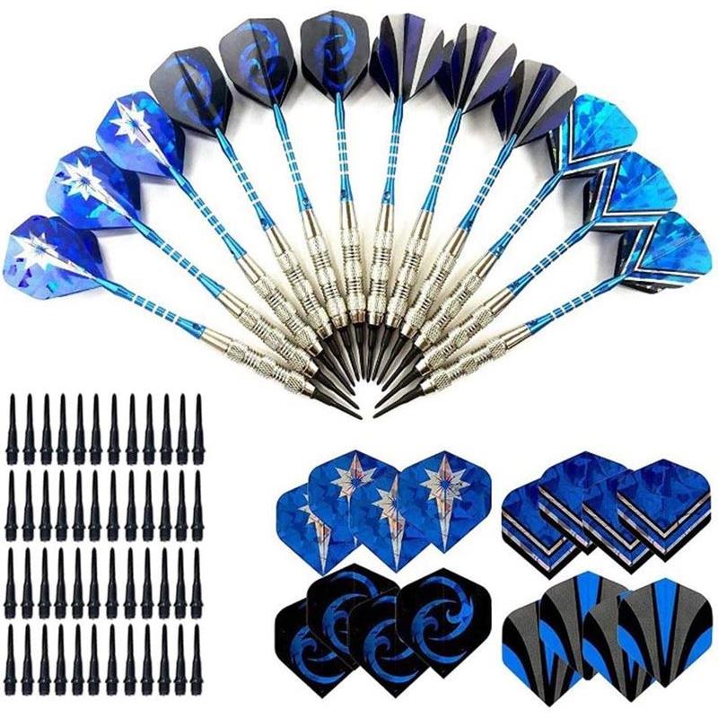 Professional Dart Set Darts Dartboard 120 Tips