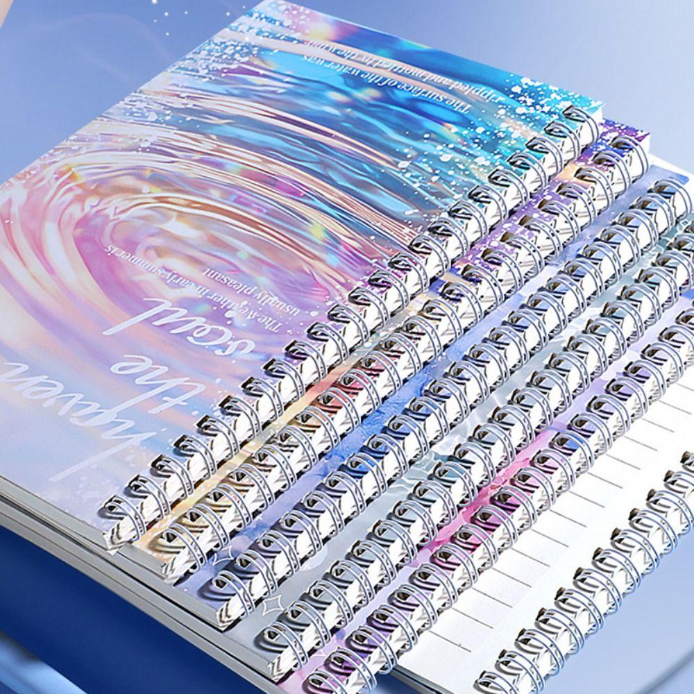 A5 Spiralblock Färgdagbok Tjockare Anteckningsblock Skola Kontor