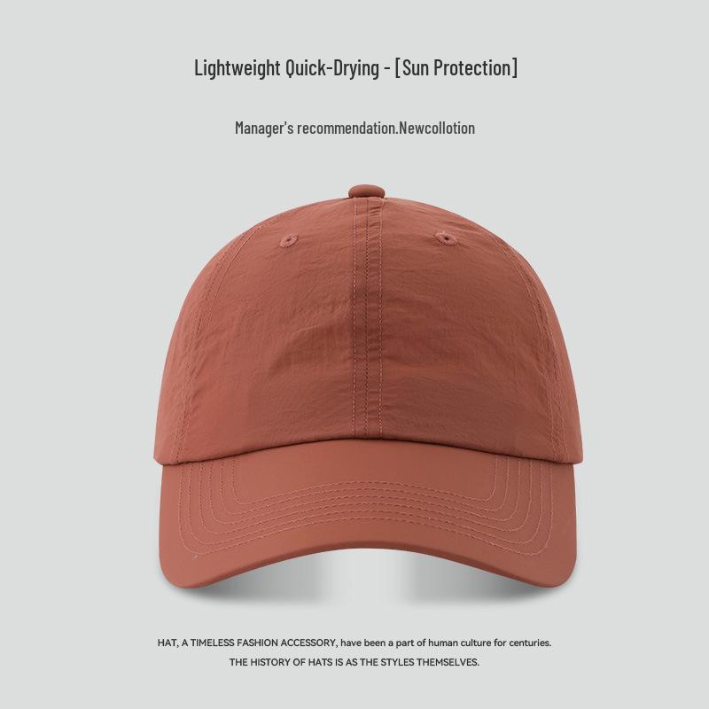 "65cm Unisex Solid Color Baseball Cap with Soft Top, Deepened and Widened Brim for a Slimmer Face Look."