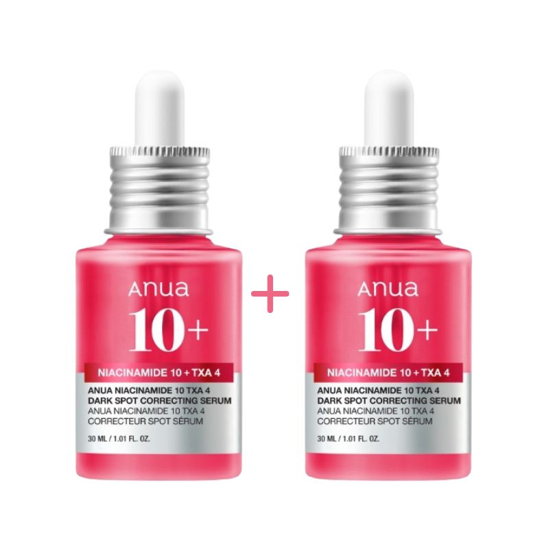 Anua Niacinamide 10 TXA 4 Dark Spot Correcting Serum 30ml × 2