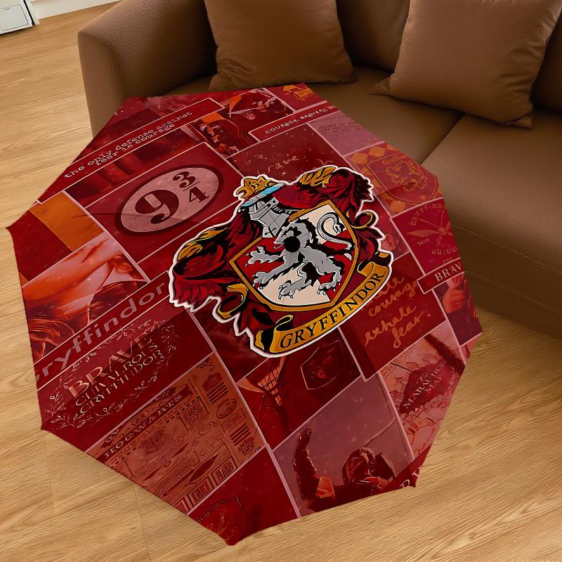 1PC Gryffindor Brave Umbrella-8-Rib Reinforced, Automatic Open, Lightweight & Durable, Cute Fashion Accessory for Outdoor, D2674