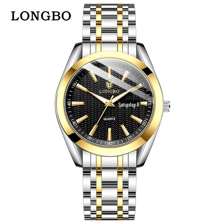 Longbo Men's Casual Quartz Couple's Waterproof Watch