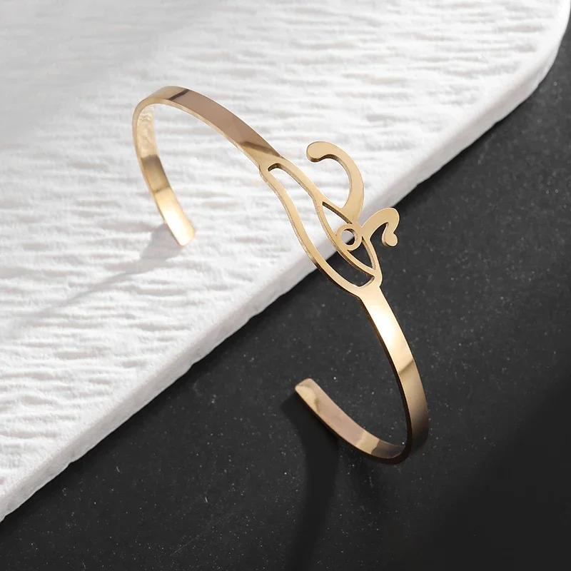 Ancient Egyptian Animal Totem Ankh Cross Pendant Necklace for Men Women Fashion Charm Lucky Riding Jewelry
