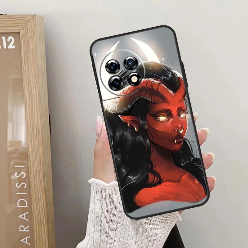 Devil Woman Case For OnePlus Nord CE 5 2 3 4 Lite N20 N30 OnePlus 15 13 12 10 R 13T 10T 11 9 10 Pro Cover