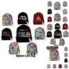 Unisex Oxford Cloth Printed Backpack Alphabet Lore Design Student Gift