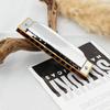 Mundharmonika 10 Löcher C-Ton Klar Stabiler Klang Mundorgel Exquisite Schöne Harmonica C
