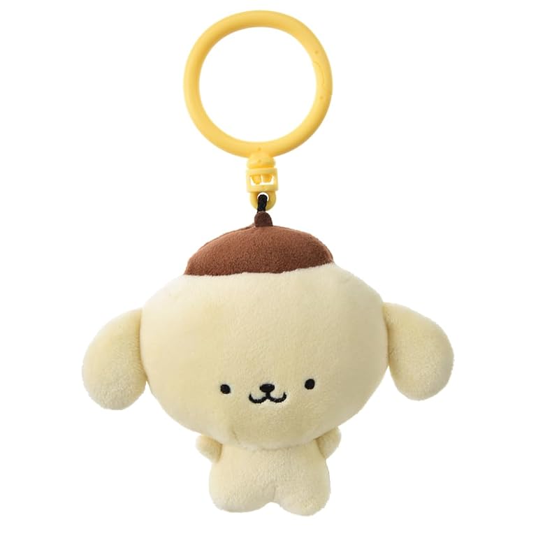 TAKARA TOMY PuniComm PuniPuni Keychain - Pompompurin (Purin no Punirunz) - Approximately 17cm tall