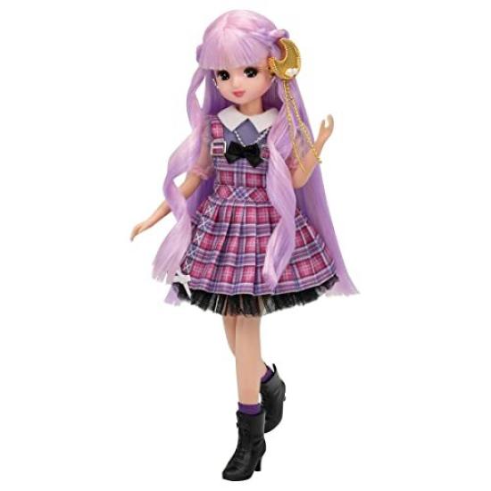 Takara Tomy Doll Niji Kyun Curl Doll Pretend Play Toy for Ages 3 and Meets Toy Safety Standards ST "Licca-chan" Dress-up