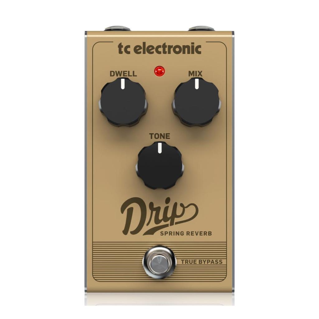 Tc Electronic Compact Effects Pedal Spring Reverb Pedal DRIP SPRING REVERB