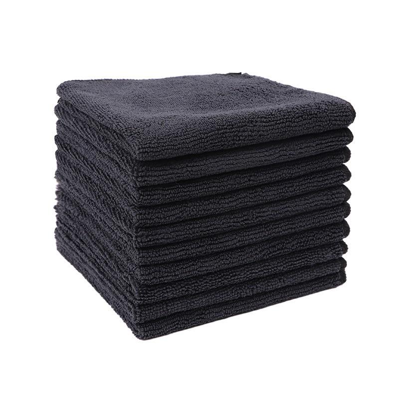 5Pcs 30x30cm Square Water Absorbing Kitchen Dishwashing Towels Household Car Cleaning Cloth Multifunctional Rag