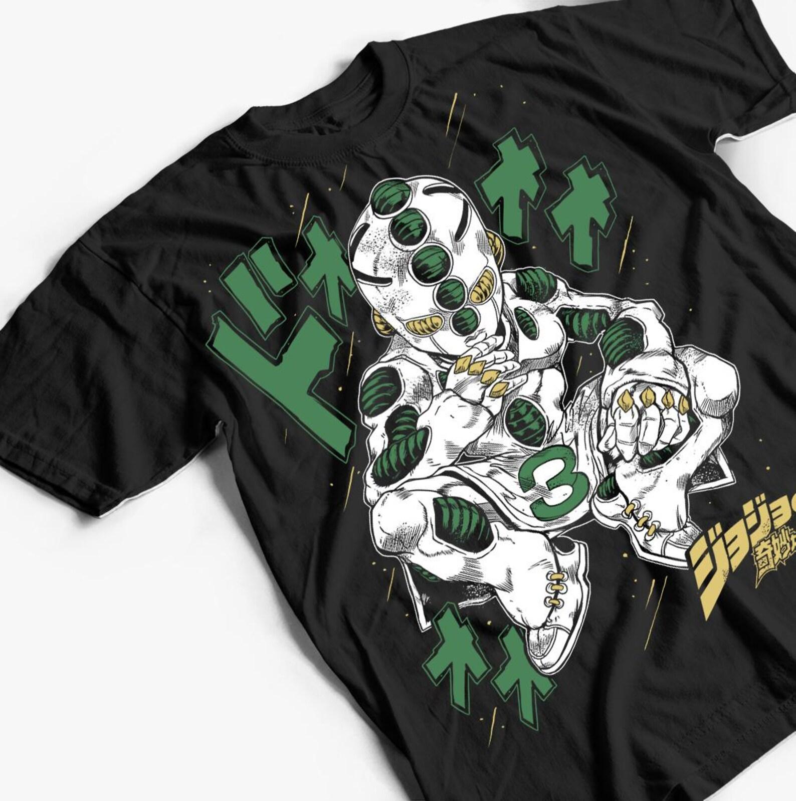 Anime Shirt, Unisex T-shirt, Anime Cosplay Shirt, Anime Sweatshirt, Vintage Apparel, Special T-shirt, Anime Gift, Streetwear Unisexjojo 4XL