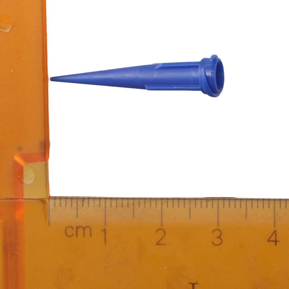 120 Stücke Kunststoff Flüssigkeit Dispenser Nadeln 6 Gemischte Größe Abgabe Füllen Nadel