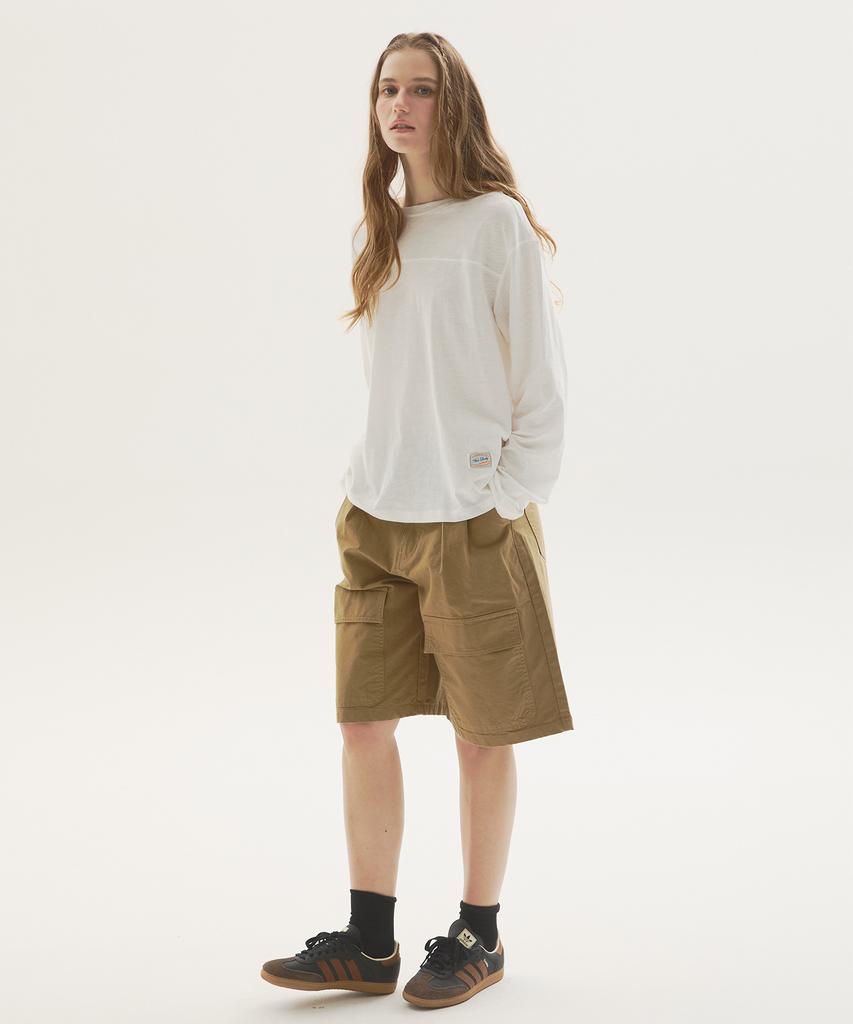 Nyuluki Cut Point T-Shirt _Ivory