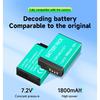 1800mAh LPE17 LP E17 LP-E17 Battery +LCD USB Charger For Canon EOS RP 200D M3 M6 750D 760D T6i T6s 800D 8000D Kiss X8i Camera