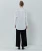BASIC HOUSE Women'S High-Waisted Wide-Fit Hidden Elastic Waist Slacks Lapt0201