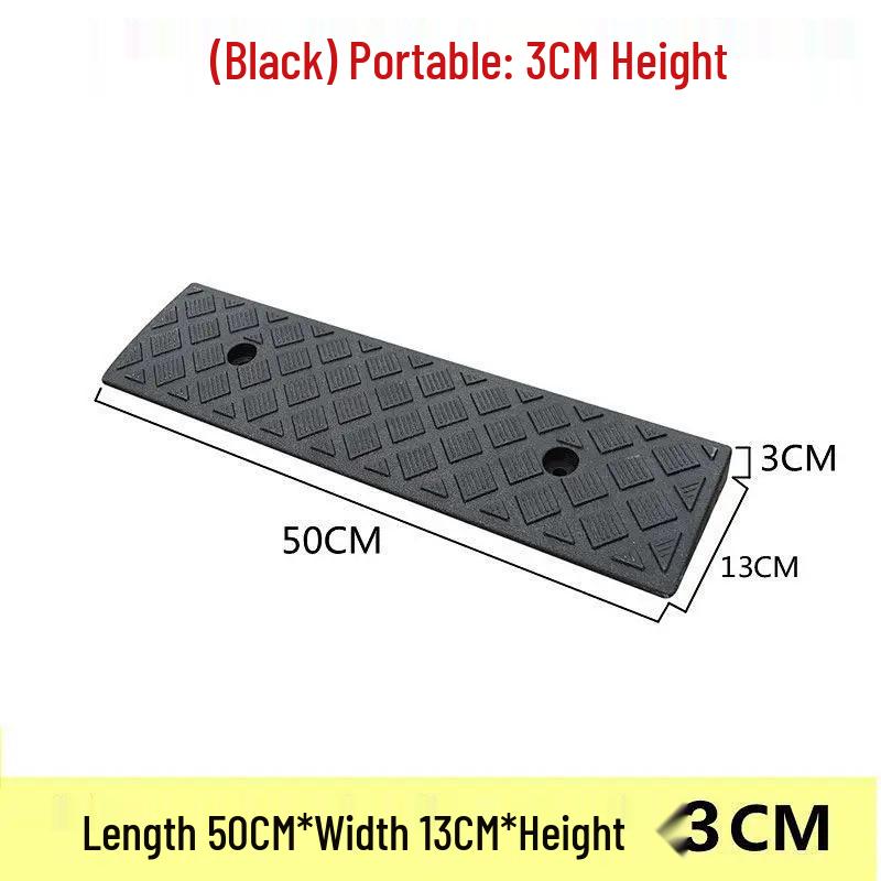 Plastic Car Curb Ramp Threshold Mat for Road Climbing