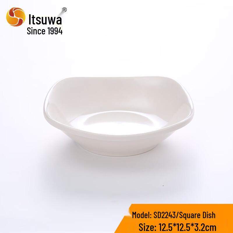 WUHE 3-Compartment Melamine Dipping Dish